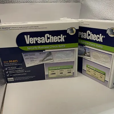 VersaCheck Security Business Check Refills 2250 Checks Form #3000 • $50