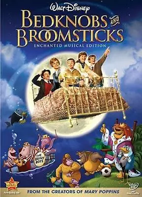 Bedknobs And Broomsticks Enchanted Musical Edition - DVD - VERY GOOD • $4.97