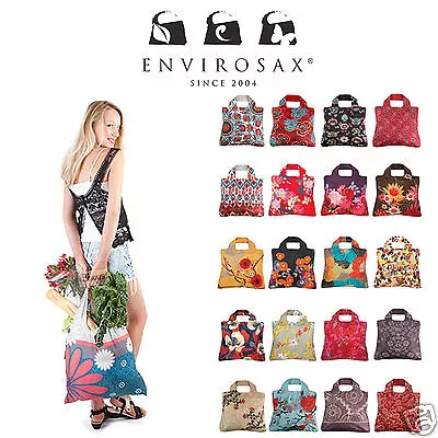 £6.99 • Buy Envirosax Reusable Shopping Bag Roll-Up Tote Foldable Beach Gym Swimming Shopper