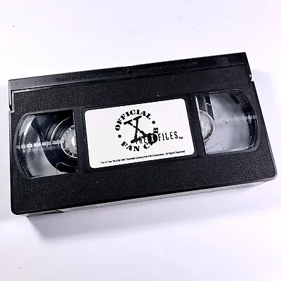 Official X-Files Fan Club VHS Season 2 Electronic Press Kit 1995 Mulder Scully • $14.99