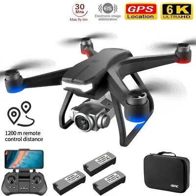 2024 4DRC F11 5G GPS FPV Brushless RC Drone 6K EIS UHD Camera Quadcopter • $146