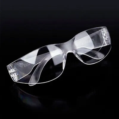 Clear Riding Glasses Transparent Bicycle Eye Bug UV Protection Night Bike Safety • $6.94