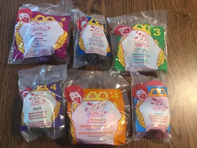 Mcdonalds McNugget Buddies 1996 Halloween Happy Meal Toys Complete Set Of 6 NEW • $69.99