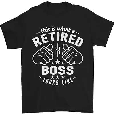 This Is What A Retired Boss Looks Like Mens T-Shirt 100% Cotton • £10.48