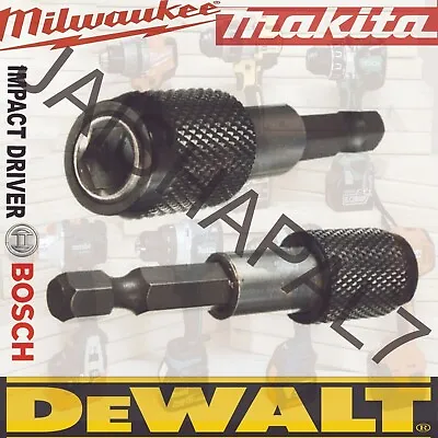 Fits Makita Dewalt Impact Driver Hex Drill Holder Screw Screwdriver Bit 1/4  • £3.20