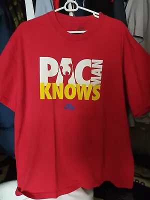 Nike Manny Pacquiao 2010 Pac Man Knows XL Unisex Shirt • $21.99