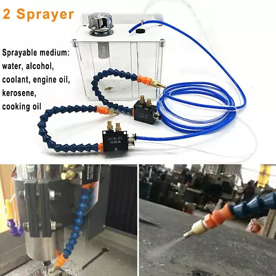 Multi-purpose Coolant Cooling Spray Pump CNC Lathe Mist Sprayer System 1000g • $106.40