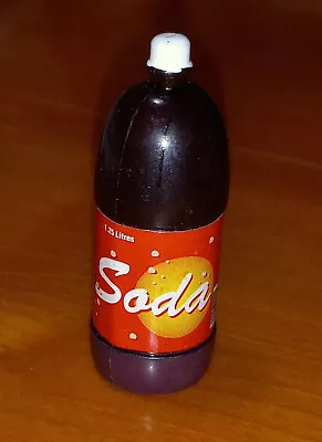 Barbie Doll Size Soda 2 Liter Bottle 1:6 Scale Diorama Decoration Red Label • $2.50