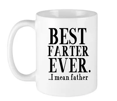 Farter White Mug 11oz Funny Coffee Mug Dad Gift Fathers Day Gift For Dad • $13.50