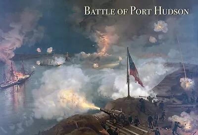 Battle Of Port Huron *2x3 Fridge Magnet* Civil War Mississippi River Banks La • $8.95