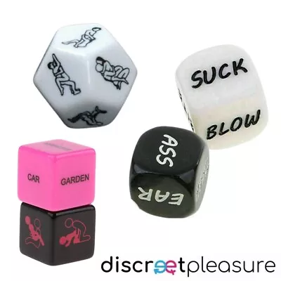 5 PCS Set Adult Love Dice Sex Position Foreplay Game Fun Novelty Toy Couple Gift • £6.99