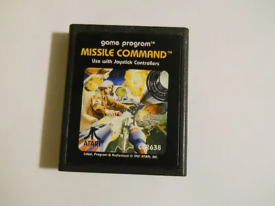 Atari 2600 Game - Missile Command • $2.99