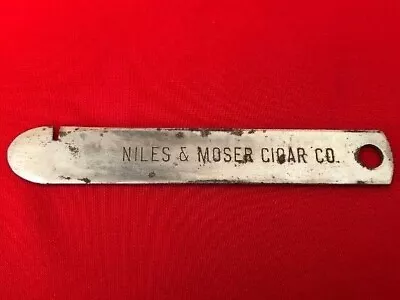 Vintage Cigar Box Opener Niles & Moser Cigar Co El Producto Cigars • $10