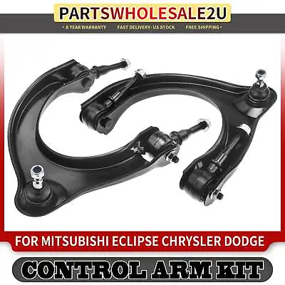 $47.99 • Buy 2pcs Front Lower Control Arm & Ball Joint Assembly For Mitsubishi Chrysler Dodge