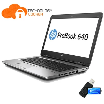 $2871.10 • Buy HP ProBook 640 G2 14  Laptop I5-6200U @2.30 8GB RAM 256GB SSD Win 11 Pro USB-C