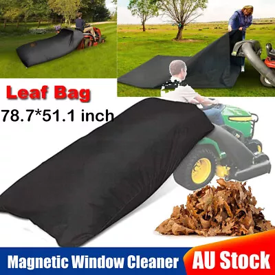 $5.99 • Buy 79  420D Oxford Lawn Tractor Leaf Bag Mower Catcher Riding Grass Sweeper Bag