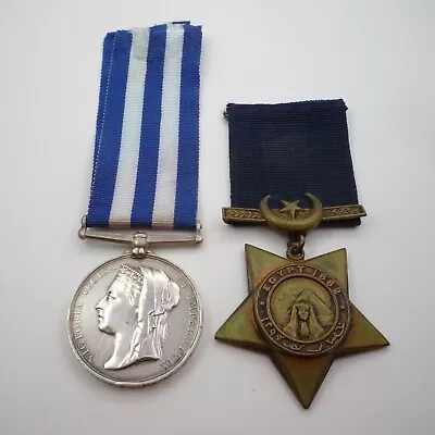 Egypt Medal And Khedives Star 1882 Pair - 2nd Coldstream Guards • £64