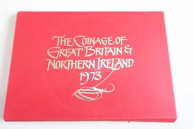 Royal Mint Coinage Of Great Britain And Northern Ireland 1973 Proof Coin Set • £12.95