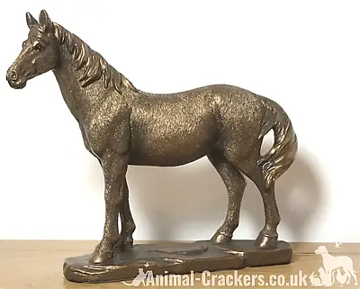 £18.95 • Buy Horse Pony Ornament Sculpture Figurine Quality Leonardo Bronzed 17cm, Gift Boxed