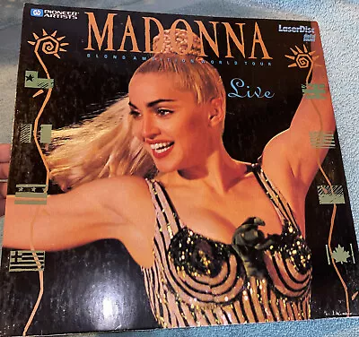 Madonna - Blond Ambition World Tour (Laserdisc 1990) LIVE Digital Sound • $19.97