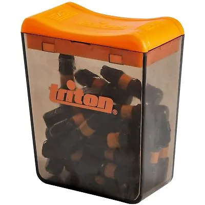 Triton 25pc Impact Drill Driver Bits 25mm Pozi Slotted Phillips Torx Square Bit • £15.25