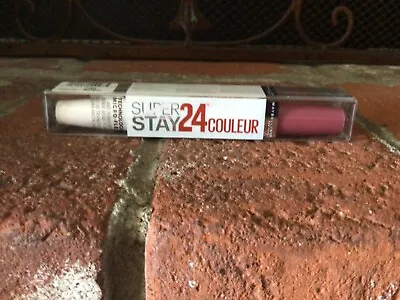 MAYBELLINE SuperStay 24 Hour Color LIPSTICK ~ FIRMLY MAUVE #245 ~ NEW IN BOX • $19.99