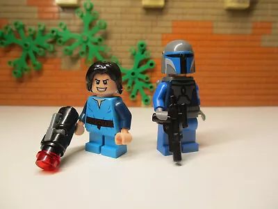(G5/14) LEGO Star Wars 1x Sw0514 Boba Fett Sw0296 Mandalorian Mini Figurines • $27.04