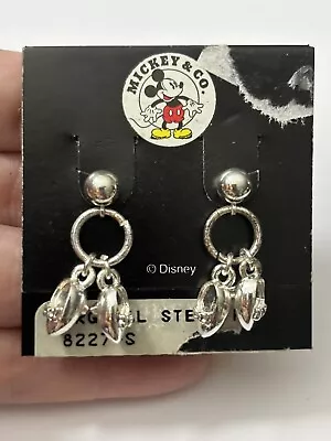 Vintage Napier Mickey And Co Minnie Shoe Earrings New On Card • $9.99