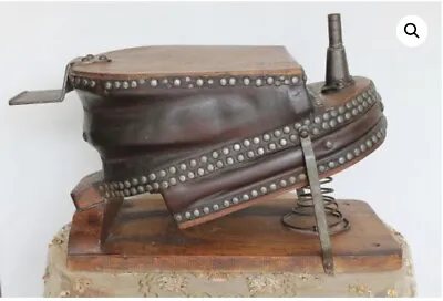 Edwardian / Victorian Fire Fighters Foot Bellows • £95