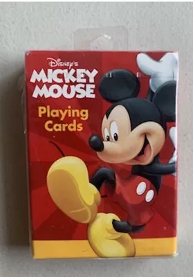 Disney Mickey Mouse Playing Cards - New • $7