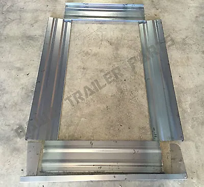 TRAILER PANEL KIT 1800x1200x400mm MILD STEEL! PERFECT FOR DIY KIT • $395