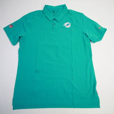 $33.99 • Buy Miami Dolphins Nike NFL On Field Apparel Dri-Fit Polo Men's Teal New