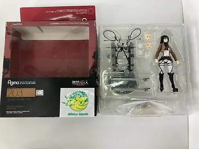 Figma Mikasa Ackerman 203 Attack On Titan Action Figure Model Toy Anime • $92.99