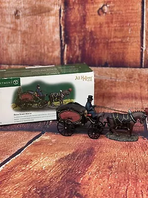 Department 56 Dickens’ Village HORSE DRAWN HEARSE #58574 Retired • $59.95