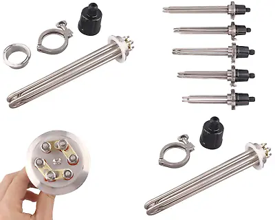 Tri Clamp Flange Stainless Steel Brewing Water Heater 220V 380V Heating Element • $55.15