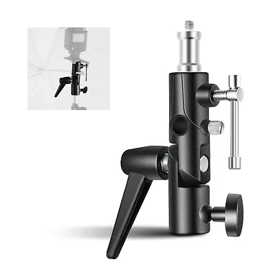 Neewer Camera Flash Bracket H-Type Mount With Umbrella Softbox Holder • $16.99