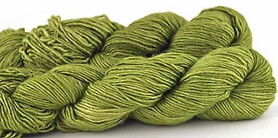 Malabrigo Silky Merino 1 Skein LETTUCE Hand-Dyed Xtra Soft • $9.25