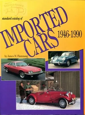 Imported Cars Standard Catalog Book Flammang 1946-1990 • $29.95