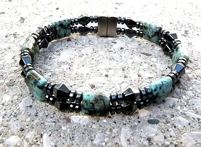 Pick 1 Of 11 Men’s Women’s Magnetic Therapy Hematite Bracelet Anklet Healing • $44.99