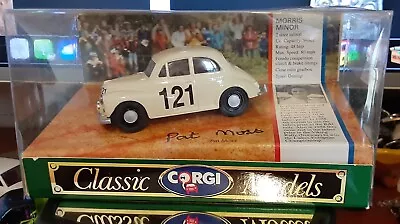 Corgi Classics 96740 - Morris Minor Liege-Rome-Liege - Pat Moss Rally - C9.9 • $13.49