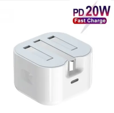 New Charger Fast Charging PD Plug 20W For Apple IPhone 13 12 PRO MAX 11 XR XS X • £5.99