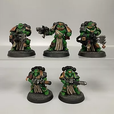 Salamander Firstborn Sternguard Veteran Squad Warhammer 40000 Painted 40k • $210.25