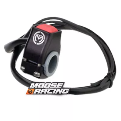 Moose Racing Dirt Bike ATV Snowmobile Billet Kill Switch Black 2106-0176 • $49.95