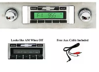 1963-1964 Chevy Impala AM FM Stereo Radio Free Aux Cable 230  • $207