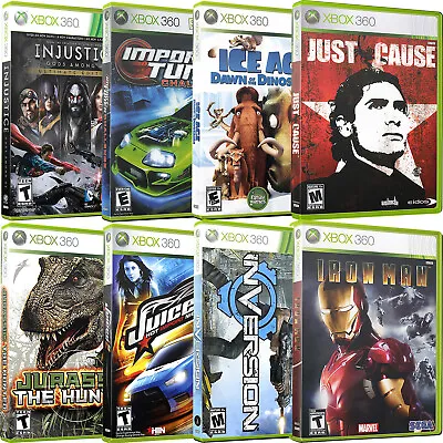 Replacement Xbox 360 I-J Covers & Cases New NO GAME OR MANUAL!! • $9.75