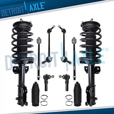 2005-2007 2008 2009 2010 Ford Mustang 10pc Front Struts W/Spring Sway Bar Tierod • $222.56