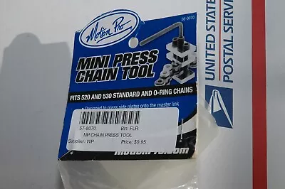 Motion Pro MP Mini Press Chain Tool 57-8070 MP Fits 520 & 530 Standard & O-Ring • $8.49