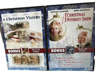 💥A Christmas Visitor DVD 2007with Bonus CD-Christmas Miracles On Sax+W/O Snow • $21.99