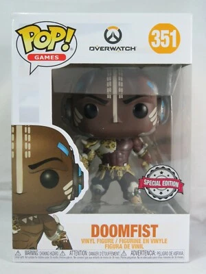 $25 • Buy Games Funko Pop - Doomfist (Leopard) - Overwatch - No. 351 - Free Protector