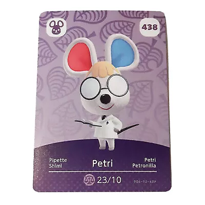 $6.95 • Buy Animal Crossing Series 5 Amiibo Cards New Horizons - Petri 438